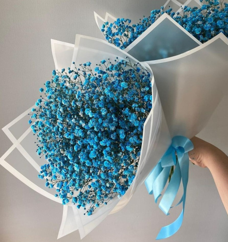 Букет из цветной гипсофилы. Размер S. Арт. 29257/S