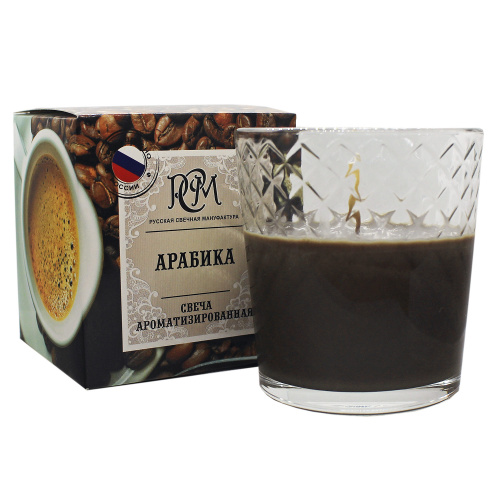 Свеча в стакане АРАБИКА, 30 ч